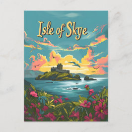 Isle of Skye  kunst Briefkaart