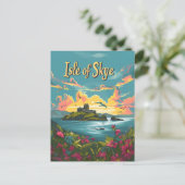 Isle of Skye  kunst Briefkaart (Staand voorkant)