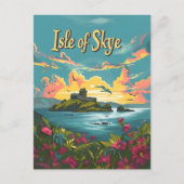 Isle of Skye kunst Briefkaart (Voorkant)