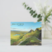 Isle of Skye, Quiraing, Schotland, Verenigd Konink Briefkaart (Staand voorkant)