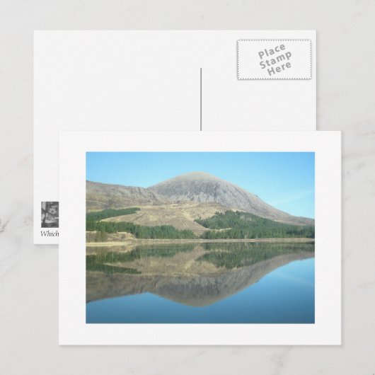 Isle of Skye Reflections Postcard Briefkaart (Voorkant / Achterkant)