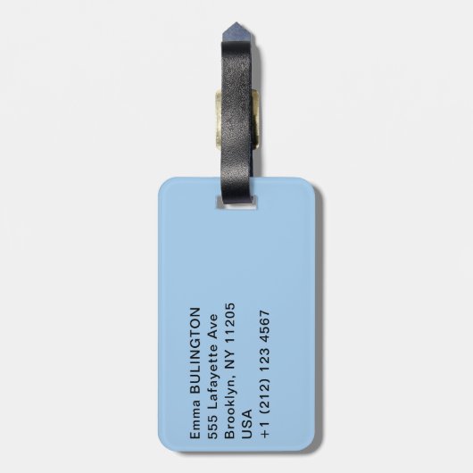 Isle of Skye - Schotland Bagagelabel (Achterkant verticaal)