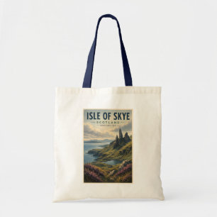 Isle of Skye Schotland Landschap Reis Kunst Retro Tote Bag
