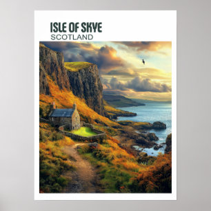 Isle of Skye Schotland - Majestic Highland Poster