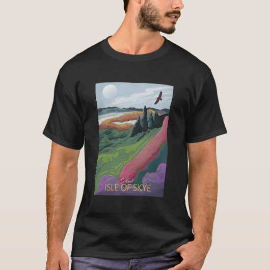 Isle of Skye Schotland T-shirt (Voorkant)