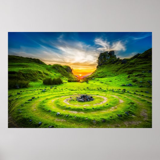 Isle of Skye Scotland Poster (Voorkant)