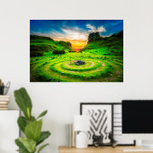 Isle of Skye Scotland Poster (Thuiskantoor)