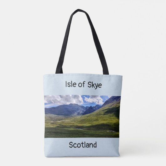 Isle of Skye Scotland Tote Bag (Achterkant)