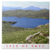 Isle of Skye uitzicht keramische tegel Tegeltje (Voorkant)