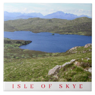 Isle of Skye uitzicht keramische tegel Tegeltje