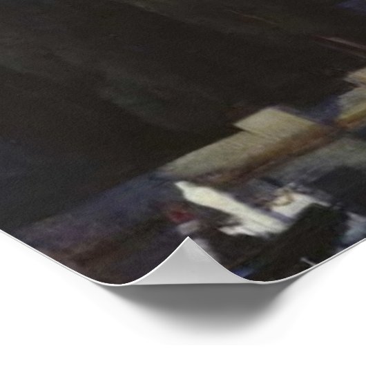 Isle of the Dead by Arnold Bocklin Poster (Hoek)