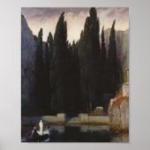 Isle of the Dead by Arnold Bocklin Poster (Voorkant)