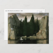 Isle of the Dead by Arnold Bocklin, Symbolisme Art Briefkaart (Voorkant / Achterkant)