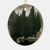Isle of the Dead by Arnold Bocklin, Symbolisme Art Keramisch Ornament (Links)
