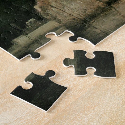 Isle of the Dead by Arnold Bocklin, Symbolisme Art Legpuzzel (Zijkant)