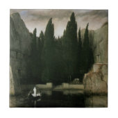 Isle of the Dead by Arnold Bocklin, Symbolisme Art Tegeltje (Voorkant)