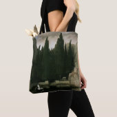 Isle of the Dead by Arnold Bocklin, Symbolisme Art Tote Bag (Dichtbij)