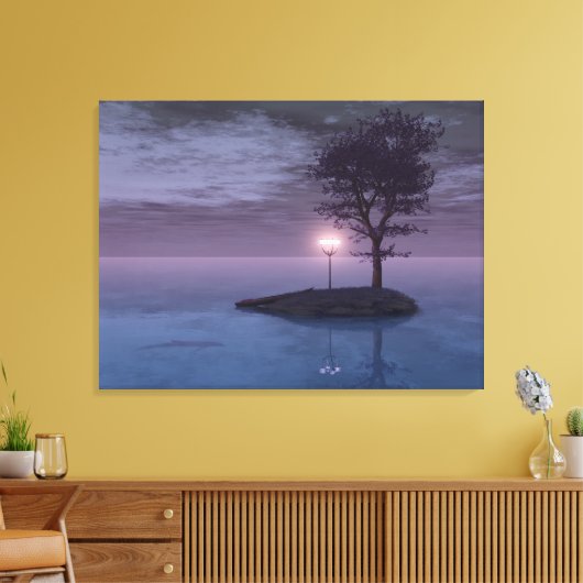 Isle of Wanderers Canvas Print (Insitu (Woonkamer))