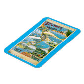 Isle of Wight, England, Garden Isle, Travel Magneet (Linkerzijde)