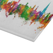 Isle of Wight England Skyline Snijplank (Hoek)