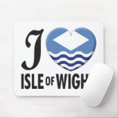Isle of Wight Love Muismat (Met muis)
