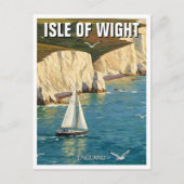 Isle of Wight - Reizen naar Engeland Briefkaart (Voorkant)