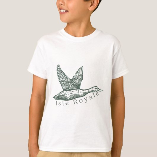 Isle Royale eendenlogo T-shirt (Voorkant)