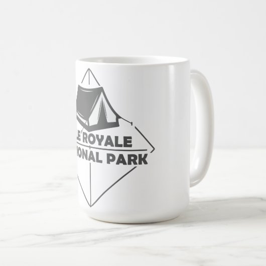 Isle Royale - Michigan Koffiemok (Voorkant rechts)