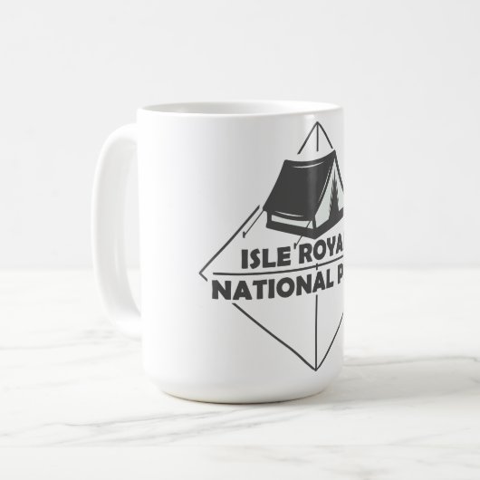 Isle Royale - Michigan Koffiemok (Voorkant links)
