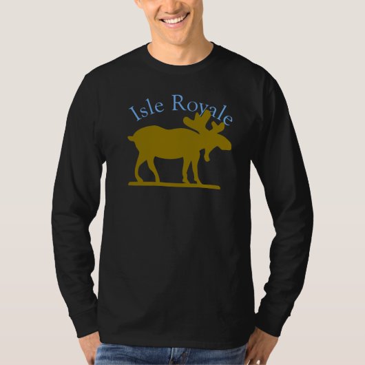 Isle Royale Moose T-shirt (Voorkant)