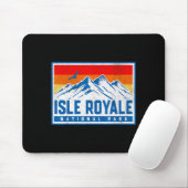 Isle royale nationaal park  muismat (Met muis)