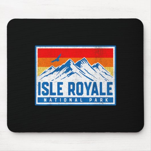 Isle royale nationaal park  muismat (Voorkant)