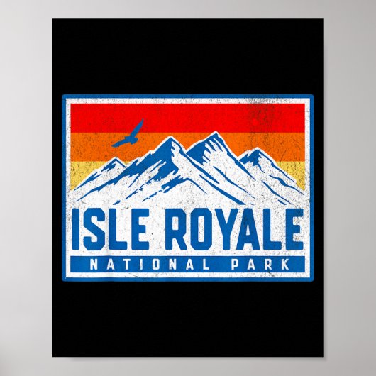 Isle Royale nationaal park  Poster (Voorkant)