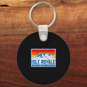 Isle Royale nationaal park Sleutelhanger (Voorkant)