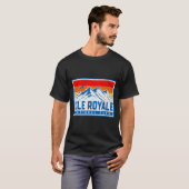 Isle royale nationaal park t-shirt (Voorkant volledig)