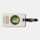 Isle Royale National Park Bagagelabel (Achterkant horizontaal)