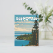 Isle Royale National Park Briefkaart (Staand voorkant)