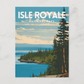 Isle Royale National Park Briefkaart (Voorkant)