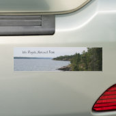Isle Royale National Park Bumpersticker (Op auto)