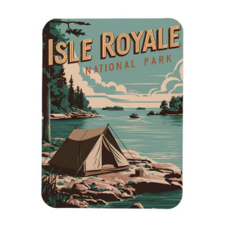  Isle Royale National Park Camping Magneet
