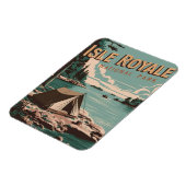  Isle Royale National Park Camping Magneet (Linkerzijde)