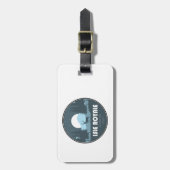 Isle Royale National Park Deer Bagagelabel (Voorkant verticaal)