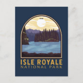 Isle Royale National Park  Emblem Briefkaart (Voorkant)