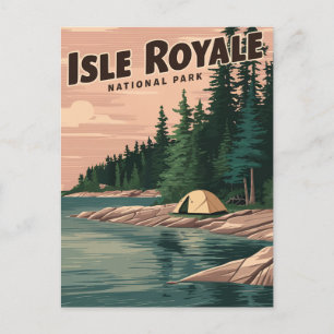 Isle Royale National Park Feestdagenkaart