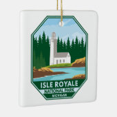 Isle Royale National Park Keramisch Ornament (Rechts)