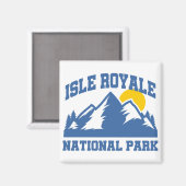 Isle Royale National Park Magneet (Voorkant / Achterkant)