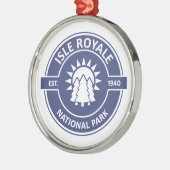 Isle Royale National Park Metalen Ornament (Links)