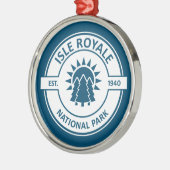 Isle Royale National Park Metalen Ornament (Links)