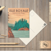 Isle Royale National Park Michigan  Briefkaart