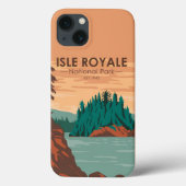 Isle Royale National Park Michigan  Case-Mate iPhone Case (Achterkant)